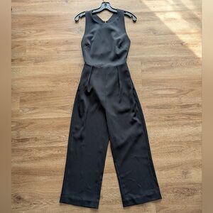 NWT Rebecca Minkoff Black Sleeveless Zip Haddon Jumpsuit Size 2 SP1671320A